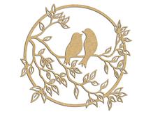 Mandala 50 Passarinho