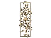 Quadro Decorativo Vertical Flores