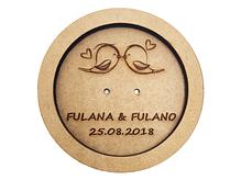 Porta Aliança Casal Passarinhos