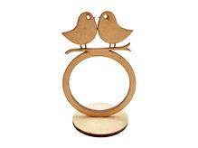 Porta Guardanapo Passarinhos Circulo Base