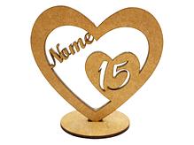 Coração Idade Nome Na Base