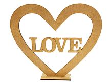 Coração Love Na Base