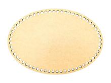 Base Crochê Oval 30cm 