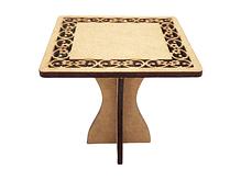 Mini Mesa Quadrada Flores