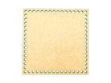 Base Crochê Quadrado 20cm