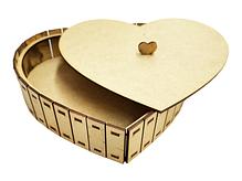 Caixa Coração Ripas