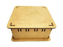 Caixa Quadrada Passa Fita Lisa Grande