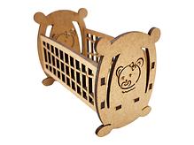 Mini Berço Ursinha Pequena