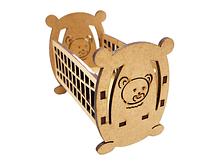 Mini Berço Ursinho Pequeno