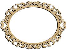 Moldura Arabesco Coração