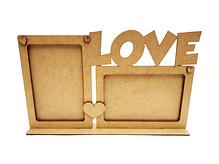 Porta Retrato Love 2 Fotos