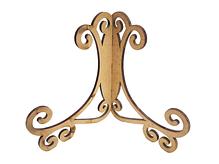 Porta Livro Prato Arabesco