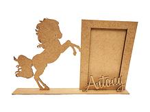 Porta Retrato Cavalo Customizável