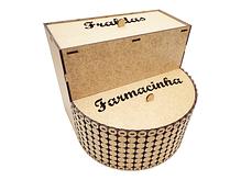 Fraldário e Farmacinha Grudados Pérolas