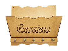 Porta Chaves Cartas Vazado